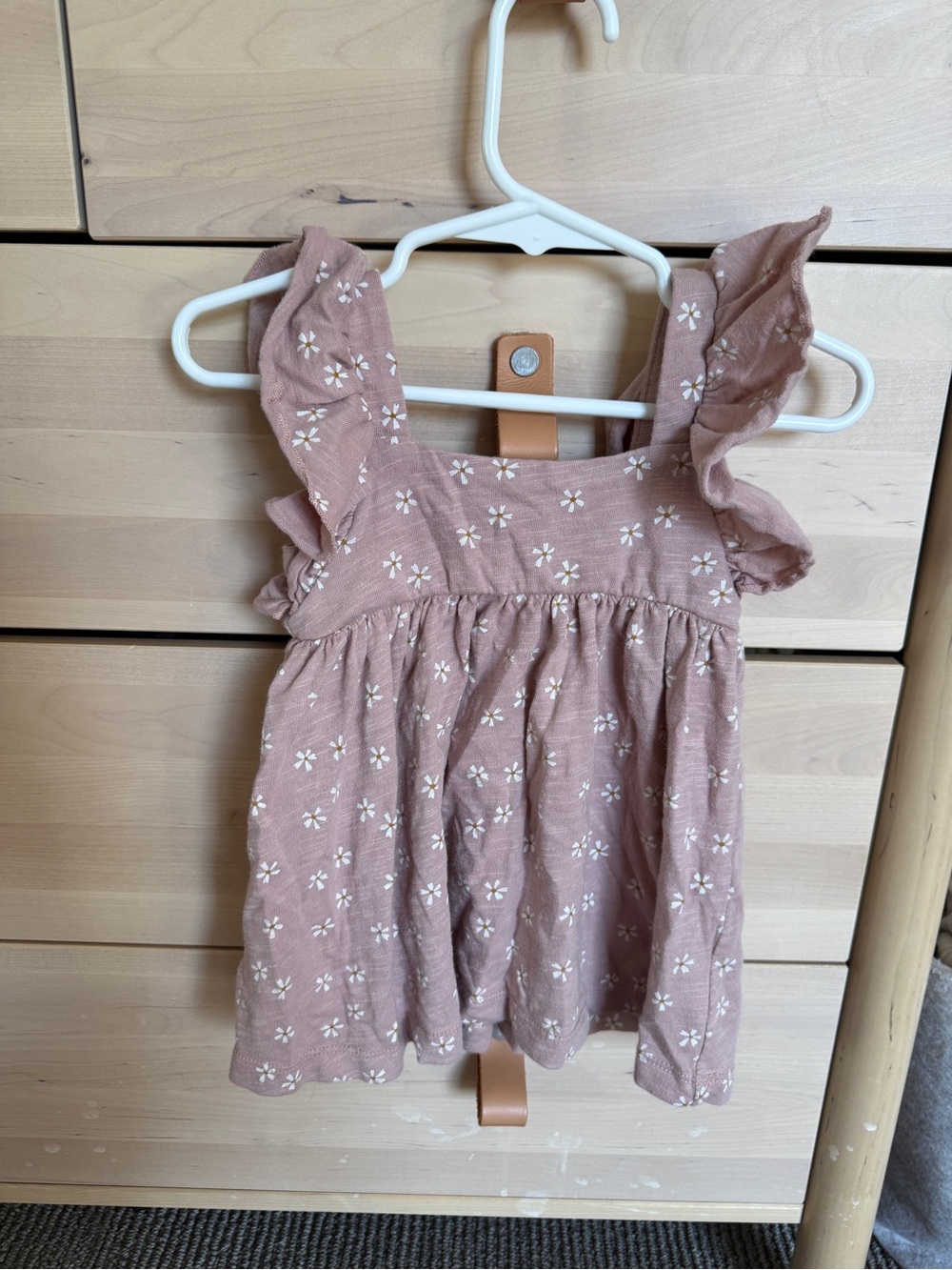 Rylee and Cru Purple Floral Dress